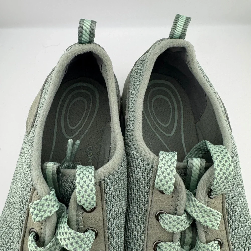 KEEN Lorelai Mesh Sneakers Women 9.5 Green Low Top Walking Shoes 1020372